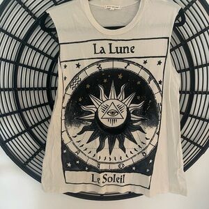 Sleeveless Graphic Tee